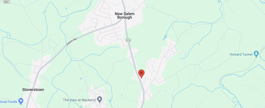 Address: 1478 Linton Terrace Google Map location-New Salem, PA.